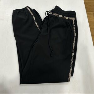 Evereve snake skin pipped joggers